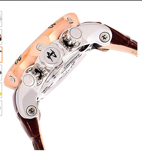 Cronógrafo Invicta Reserve Subaqua Venom 0359, cor da pulseira: marrom escuro