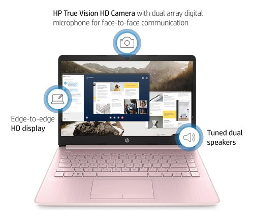 Portátil Hp Stream 14'' Intel Celeron N4120 4gb Ram, 64gb...