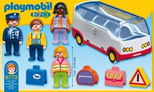 Imagen 3 de 6 de Playmobil 123 6773 Autobus Original Intek