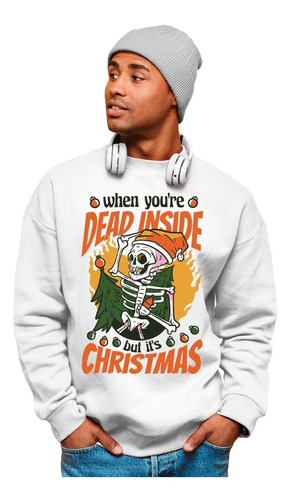 Sudadera Navidad - Unisex - Dead Inside Christmas