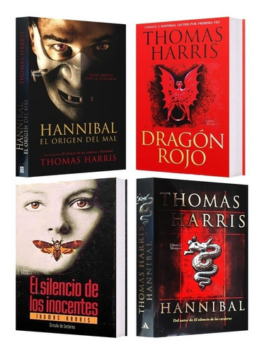 Hannibal+dragón Rojo+silencio De Los Inoentes+origen Del Mal