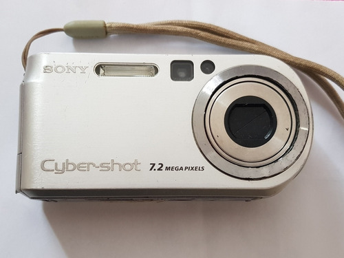 Câmera Digital Sony P200 Relíquia Lente Carzeis 7.2 Megapix