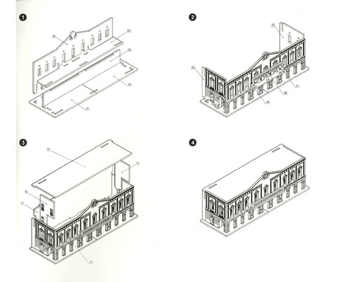 Rompecabezas3d Palacio De Gobierno Mérida (Usado)