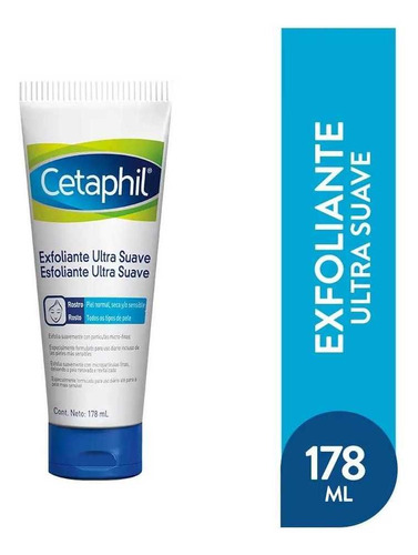 Crema Facial Cetaphil Exfoliante Ultra Suave Diario - 178 Ml
