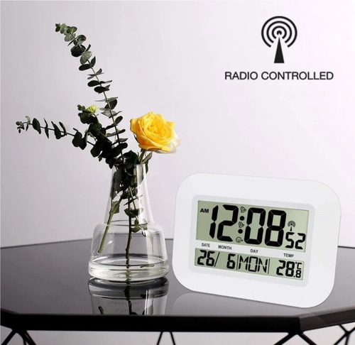 Imagen 5 de 10 de Reloj Digital De Pared Escritorio Moderno Numeros Grandes