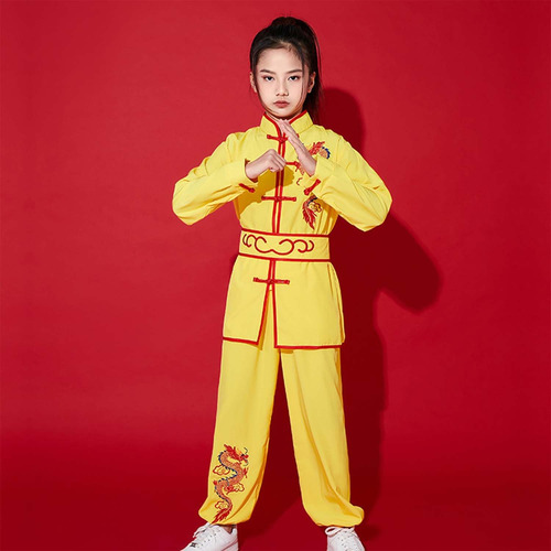 Uniforme De Kung Fu Yemyiqz Para Meninos E Meninas Crianças