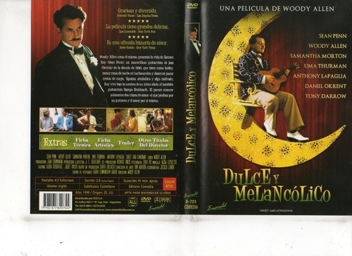 Dulce Y Melancólico (1999) - Dvd Original - Mcbmi