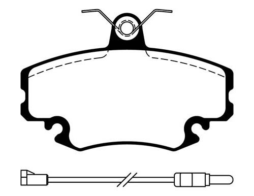 Pastilla De Freno Eurorepar Renault Symbol