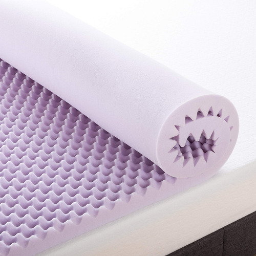 Colchón Espuma Viscoelástica Infusión Lavanda Tamaño Queen