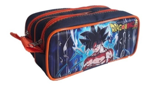 Mochila Costas Dragon Ball Ins Superior + Estojo Duplo Tam M