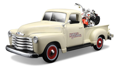 Maisto Harley-davidson 2001 Flsts Heritage Springer & 1950