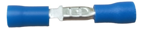 Terminal Para Cable Azul Aislada Enchufe 50 Hembra 50 Macho