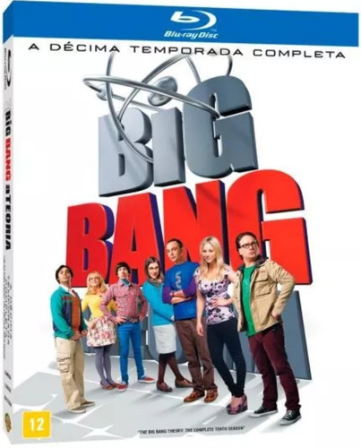 Box Blu-ray Big Bang Theory A Teoria 10ª Temporada 2 Discos