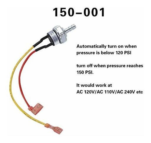 Pressure Switch Psi Compressor Controller 5 Ac