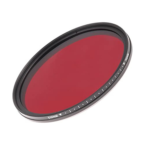 Filtro Infrarrojo Foto4easy De 82 Mm, Ajustable De 530 Nm A