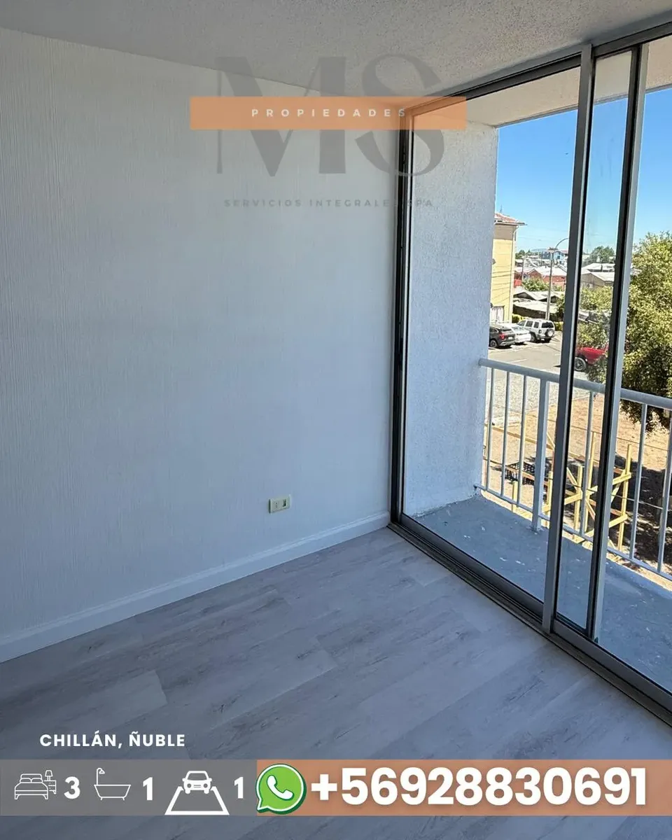 Imagen 3 de 16 de Departamento Remodelado En Venta En Camino Nuevo, Chillán