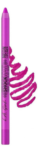 Delineador L.a. Girl Neon Indeleble Shockwave Color Violeta