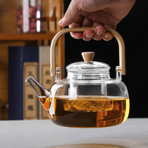 Tetera De Vidrio Multiusos, Tetera De Oficina, Té Transparen