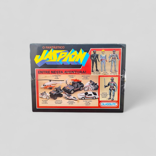 Jaspion Fire Car Glasslite Raro 100% Lacrado! Carro Original