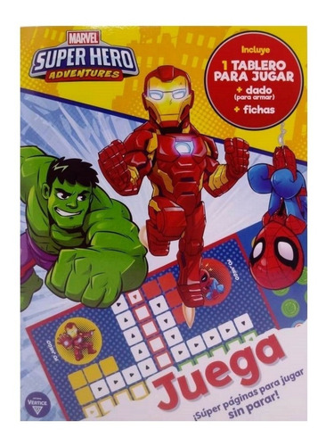 Revista Juega Marvel Super Hero Para Jugar Vertice