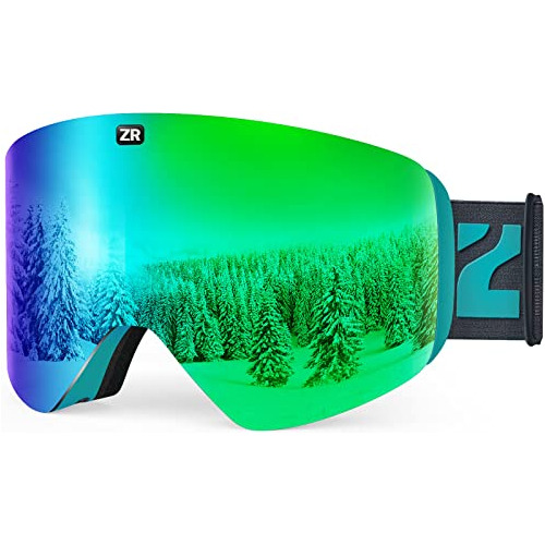 Gafas De Esquí X11 Lente Cilíndrica Magnética Snowbo...