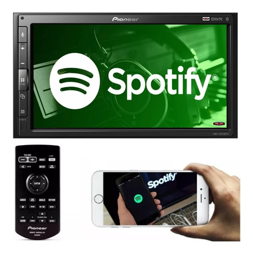 Multimidia Pioneer Android Dmh-z5280tv Bt Tv Waze Spotify