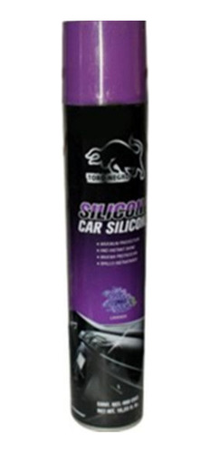 Silicona Automotriz Lavanda 480ml Toro Negro Ferrepernos 