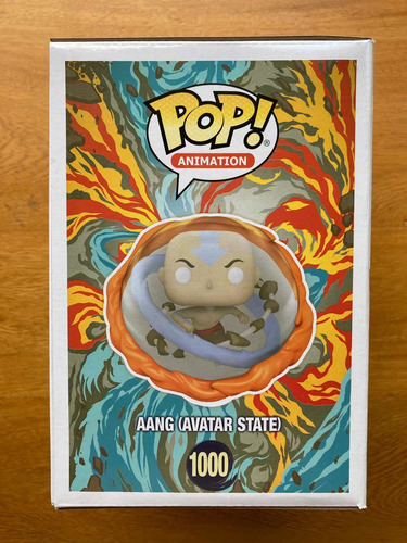 Funko Pop! Aang (avatar State)! #1000! Gitd! Se Excl! Avatar (Usado)