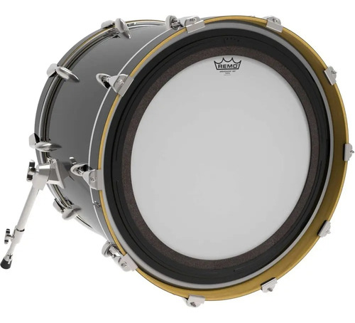 Parche Para Bombo 24 Remo Ambassador Coated Sub Muff'l Color Clear