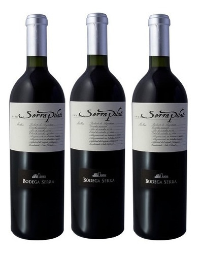 Malbec Serra Pilati X 3