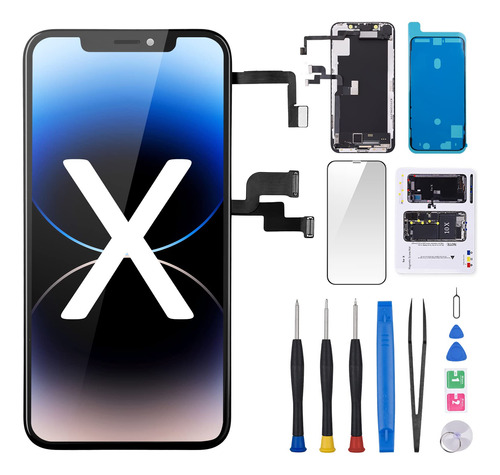 Reemplazo De Pantalla Para iPhone X De 10 5.8 Pulgadas Con S