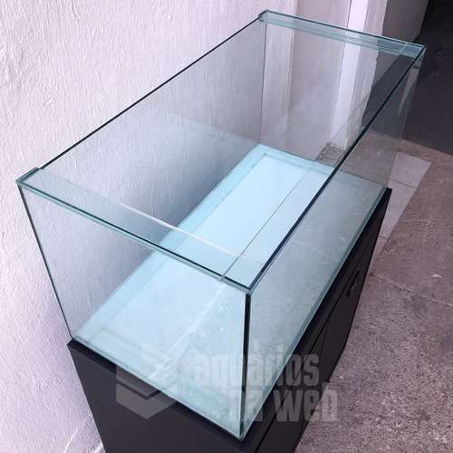 Imagem 8 de 10 de Aquário Com Móvel 128 Litros 80x40x40 Vidro 6mm Retangular