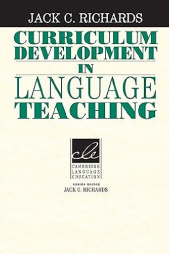 Curriculum Develop In Lang Teaching