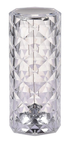 Lampara Cristal Mesa Lampara Decorativa Velador Tactil Usb