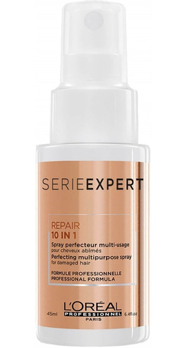Imagen 1 de 3 de Spray 10 En 1 Absolut Repair Gold - L'oreal Profesional 45ml
