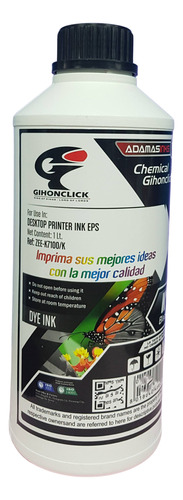 Litro Tinta Genérica Premium Para Impresoras De Sistema Eps