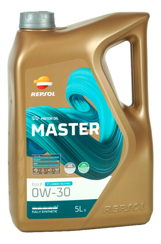 Aceite De Motor 0w/30 Repsol Master Eco P 5lts