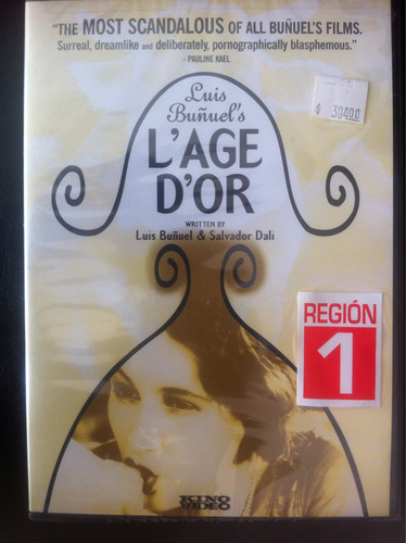 La Edad De Oro Pelicula Dvd Importada Luis Buñuel Kino