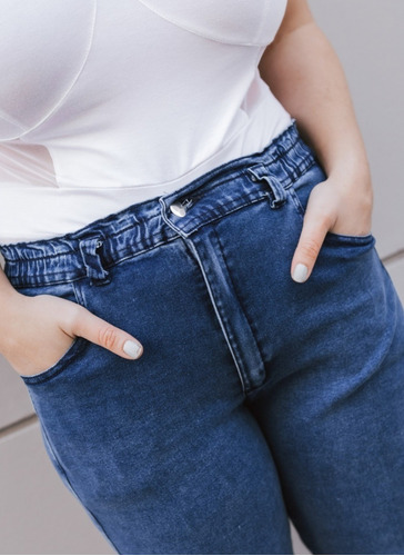  Jeans Elastizado Chupinmoon Wide Legtalle Grande Especiales