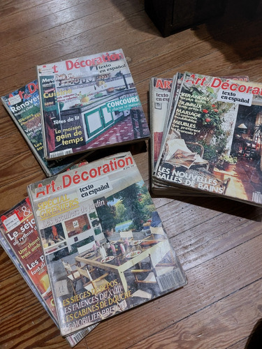 Revistas Decoración Lote 25 Francesas Art & Decoration