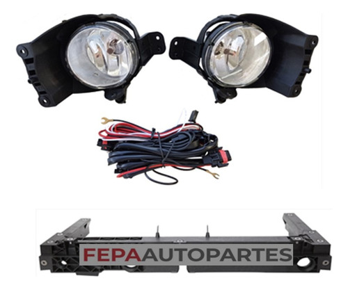 Kit Faros Auxiliares Antinieblas Buscahuellas Agile 14 / 18