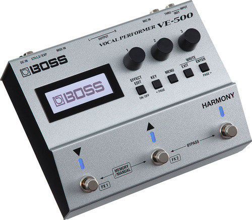 Multiefecto Vocal Procesador De Voz Boss Ve-500
