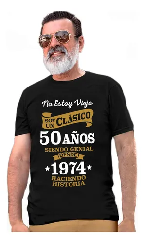 Playera 50 años hotsell
