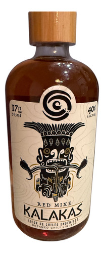 Licor De Chiles Endémicos De Oaxaca Kalakas Red Mixe 500 Ml
