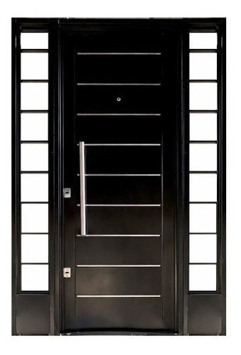 Puerta Exterior Doble Portada Lateral Top Doble Chapa Inyect