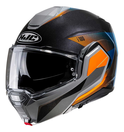 Casco Rebatible Hjc Helmets I100 180º Graficas Moto Delta