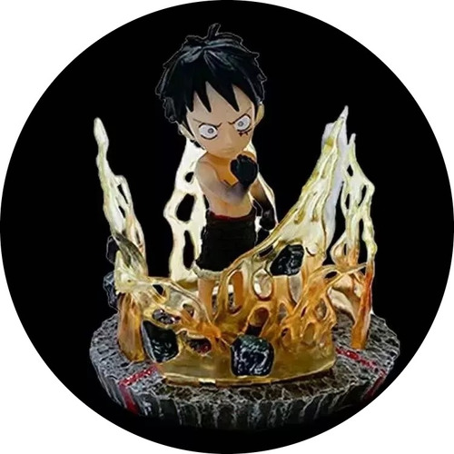 Figura Monkey D. Luffy Q Version 10cm - One Piece 