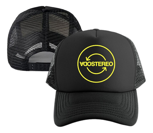 Gorra Soda Estereo Trucker Deportiva Gorra Malla  