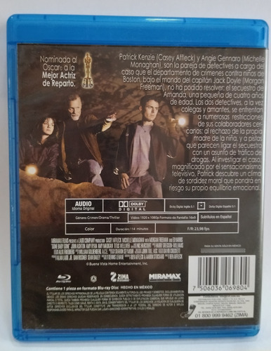 Desaparecio Una Noche Ben Affleck Pelicula Bluray