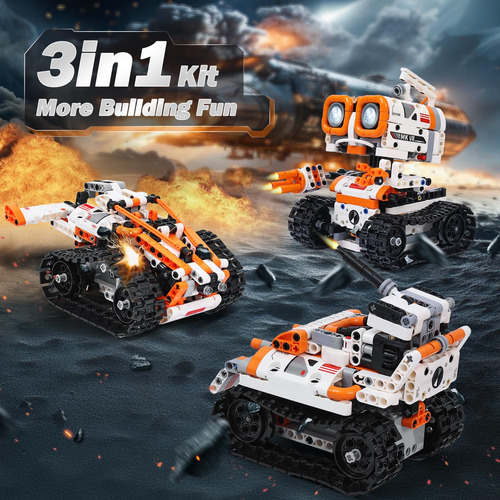 Kit De Robot Programable Con App Y Control Remoto